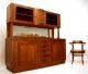 Koloman Moser Huge Credenza Cabinet Buffet Art Nouveau Jugendstil Anrichte Oak 1900-1950 photo 7