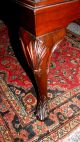 Carved Chippendale Style Mahogany Coffee Table - Beacon Hill Collection Piece - Look 1900-1950 photo 4