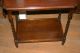 Exquisite English Antique Barley Twist Mahogany Side Table 1900-1950 photo 1