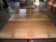 296a Drop Leaf Table,  Extending Table,  Pecan Dining Table 1900-1950 photo 11