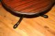 2 Tier English Antique Mahogany Side / Butler Table 1900-1950 photo 7