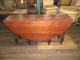 272a Drop Leaf Table,  Gate Leg Table,  Extending Table,  Mahogany Dining Table photo