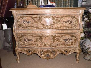 110a Pair Of Country French Bombay Chest,  Accent Tables photo