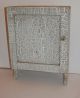 Antique Medicine Cabinet With Grey Crackled Paint Finish Great Primitive Cabinet Primitives photo 2