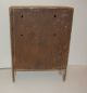 Antique Medicine Cabinet With Grey Crackled Paint Finish Great Primitive Cabinet Primitives photo 4