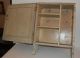 Antique Medicine Cabinet With Grey Crackled Paint Finish Great Primitive Cabinet Primitives photo 6