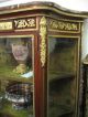 Wood And Glass Cabinet With Marble Top 1900-1950 photo 5