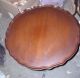 Great Mahogany Pie Crust Lamp Table 1940s 1900-1950 photo 1