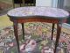 Antique 19th Century Kidney Shape Marble French Side Table 1900-1950 photo 1