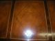 Mahogany Coffee Table,  Embossed Leather Top,  Ca 1930 ' S 1900-1950 photo 3