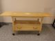 French Country Provincial Serving Cart Trolley Table 1900-1950 photo 2