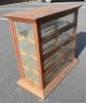 Antique Country Store Solid Oak Ribbon Display Cabinet Russell Ilion Ny 1800-1899 photo 3