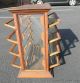 Antique Country Store Solid Oak Ribbon Display Cabinet Russell Ilion Ny 1800-1899 photo 5