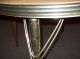 Round Dinette Table - Formica - Steel Art Deco Retro Decor 1900-1950 photo 4