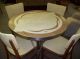 Round Dinette Table - Formica - Steel Art Deco Retro Decor 1900-1950 photo 7