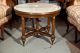 French Marble Top Mahogany Coffee Table By Jansen 1900-1950 photo 4