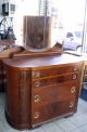 Art Deco Full 4 Piece Antique Bedroom Set - Made By Mines Brothers Inc.  N.  Y.  City 1900-1950 photo 1