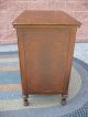 Lawyers Antique Burl Walnut 2 Drawer File Cabinet Ca 1930 ' S Fire Safe Interior 1900-1950 photo 7