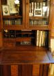 1800 ' S Walnut Antique Secretary Slant Front Desk Bookcase 1800-1899 photo 1