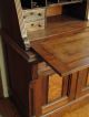 1800 ' S Walnut Antique Secretary Slant Front Desk Bookcase 1800-1899 photo 3