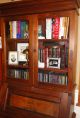 1800 ' S Walnut Antique Secretary Slant Front Desk Bookcase 1800-1899 photo 6