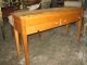 184a Pine Farm Table,  Desk Breakfront,  Accent Table 1900-1950 photo 1