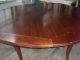 216a Wright Co.  Oversized Rd Dining Table W Lazy Susan 1900-1950 photo 4