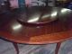 216a Wright Co.  Oversized Rd Dining Table W Lazy Susan 1900-1950 photo 5