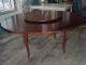 216a Wright Co.  Oversized Rd Dining Table W Lazy Susan 1900-1950 photo 7