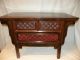 Chinese Alter Table/cabinet Elmwood / Rosewood,  Suchow Provence,  Ca.  1900 1900-1950 photo 4