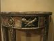 Pair Of Half Moon Marble And Bronze Tables 1900-1950 photo 2