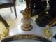 Empire Style Marbel Bronze Dore Table 1900-1950 photo 5