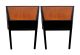 2 Trapazoidal Side Tables By Michael Taylor For Baker 1900-1950 photo 1