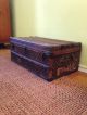 Vintage Louis Vuitton Steamer Trunk Table With Stickers Magnificent 1900-1950 photo 1