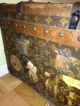 Vintage Louis Vuitton Steamer Trunk Table With Stickers Magnificent 1900-1950 photo 6