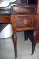Antique 1920 - 1930s Regency Style Vanity Dresser Desk With Clam Shell Mirror 1900-1950 photo 1