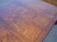Large Henredon Artefacts Or Scene One Collection Burl Walnut Wood Dining Table Post-1950 photo 11