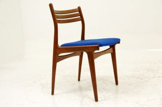 4 Teak Chairs By Johannes Andersen photo