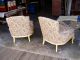 2 A Pair Of Hollywood Regency Billy Haines Era 1940s 1950s Slipper Chairs Chair 1900-1950 photo 8