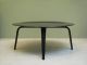 Eames Ctw Black Coffee Table Bent Plywood.  Mid Century Modern Low Table Post-1950 photo 1