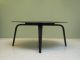 Eames Ctw Black Coffee Table Bent Plywood.  Mid Century Modern Low Table Post-1950 photo 6