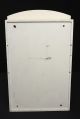 Vintage Wooden Medicine Cabinet W/ 3 Shelves Wood Painted White Post-1950 photo 3