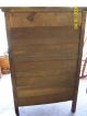 Vintage Curved Drawer Oak Dresser/ Chest Of Drawers,  New Hampshire 1900-1950 photo 2
