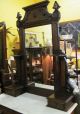 Antique Walnut Dresser & Mirror With Marble Top 1800-1899 photo 4