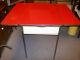 Antique Red Porcelain 1948 Kitchen Table 1900-1950 photo 1