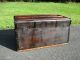 Antique Stagecoach Steamer Trunk Chest - Restored Refinished 1800-1899 photo 8