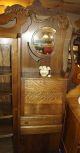 Antique Oak Bookcase Secretary,  Refinished Ready To Use At A Bargin Price 1900-1950 photo 8