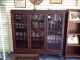 Antique China Cabinet With 3 Glass Doors 1800-1899 photo 1