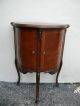Pair Of French Walnut Inlaid Side / End Tables 2699a 1900-1950 photo 4