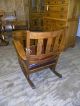 Antique Mission Oak Arts And Crafts Style Rocking Chair Rocker 1900-1950 photo 2